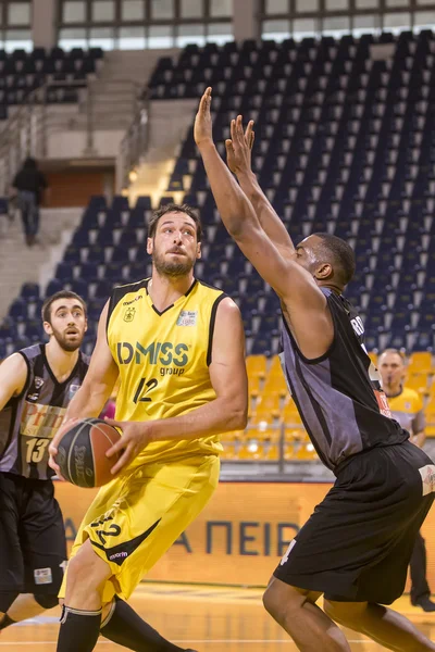 ARIS VS PAOK GREEK BASKET LEAGUE — ストック写真