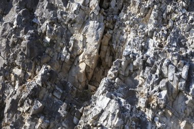 Kayaların yakın çekim rahatlığı.