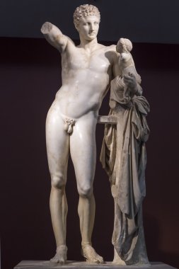 Hermes ve Dionysos, Hermes klasik Yunan heykeli antik