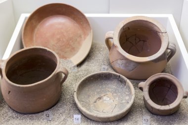 Philippeion Olympia, Yunanistan, antik sergiler. Ark