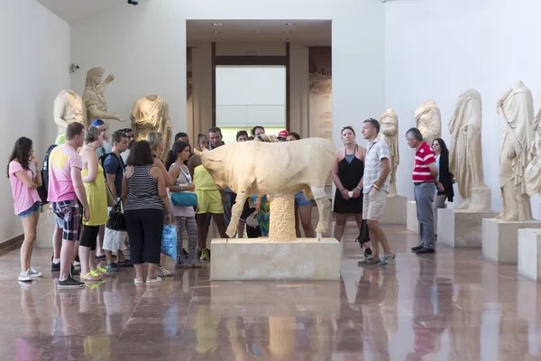 Ősi romjai a Philippeion, Olympia, Görögország. A régészeti lelőh — Stock Fotó