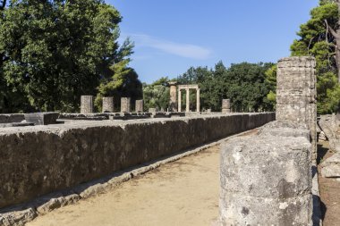 Olympia, Olimpiyat Oyunları, Yunanistan'daki Mallum.