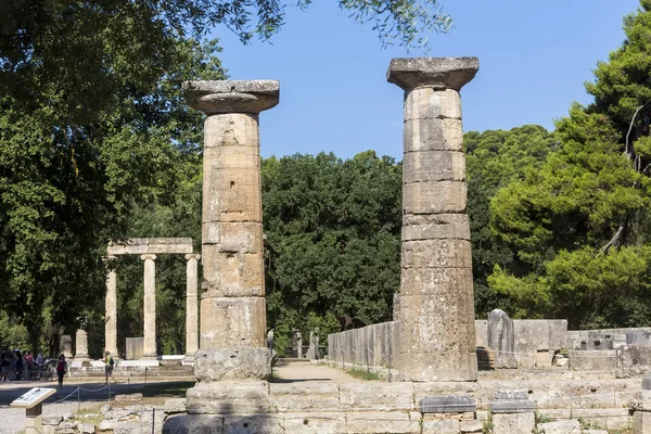 Olympia, tempat kelahiran Olimpiade, di Yunani . — Stok Foto
