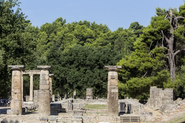 Olympia, Geburtsort der Olympischen Spiele, in Griechenland. — Stockfoto