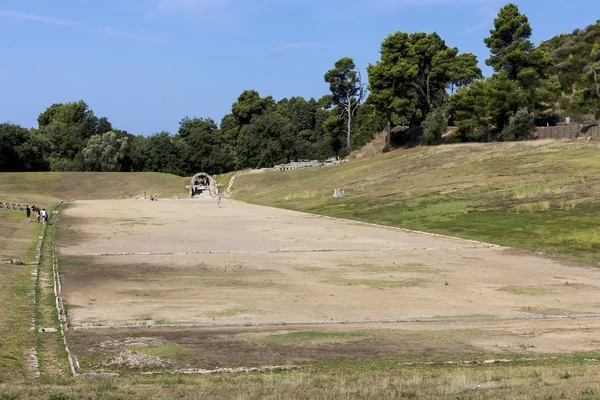 Olympia, birthplace of the Olympic games, in Greece. — Stock Photo, Image