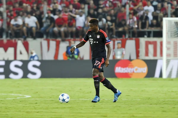 David Alaba during the UEFA Champions League game between Olympi — Stock fotografie