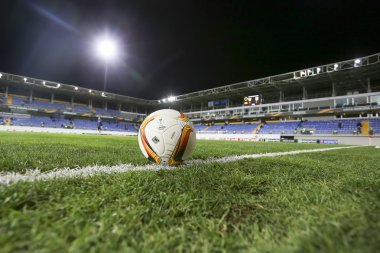 The official game ball of UEFA Europa League game between Qabala
