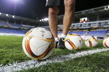 The game balls of UEFA Europa League game between Qabala and PA