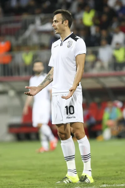 Dimitar Berbatov during the UEFA Europa League game between Qaba — Stok fotoğraf