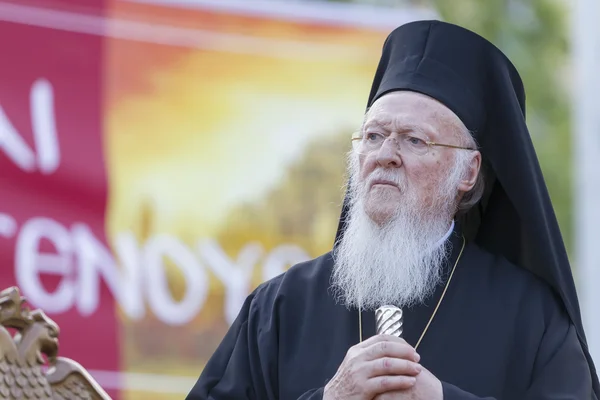 Ecumenical Patriarch Bartholomew — Stockfoto