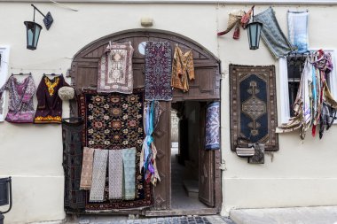 Icheri – Şirvanşahlar Sarayı (eski şehir), Bakü, Azerbaycan. Tipik turist sh