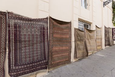 Icheri – Şirvanşahlar Sarayı (eski şehir), Bakü, Azerbaycan. Tipik turist sh