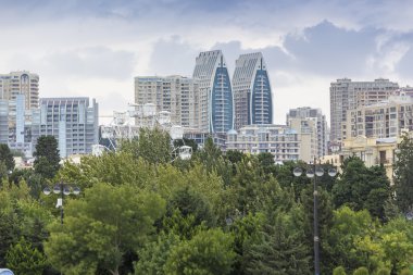 Alev Kuleleri. Alev Kuleleri yeni Bakü'nün bir semboldür