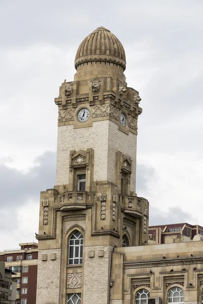 건축과 바쿠, 아제르바이잔에 있는 건물의 보기. — 스톡 사진