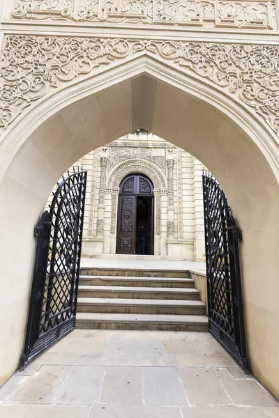 Schöne Moschee Türschmuck Textur in baku — Stockfoto