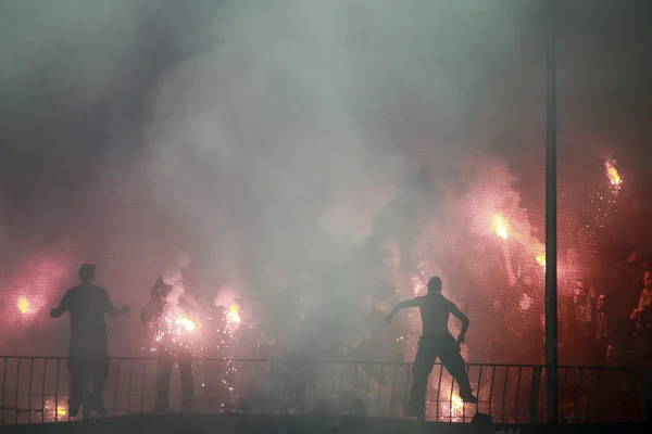 Yunan Superleague Paok rakip Herkül (Iraklis maç) — Stok fotoğraf