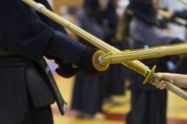 Geleneksel Japon savaş sanatları gösteri