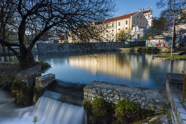 View of the Agia Varvaras Park, Drama City — Stock Photo, Image