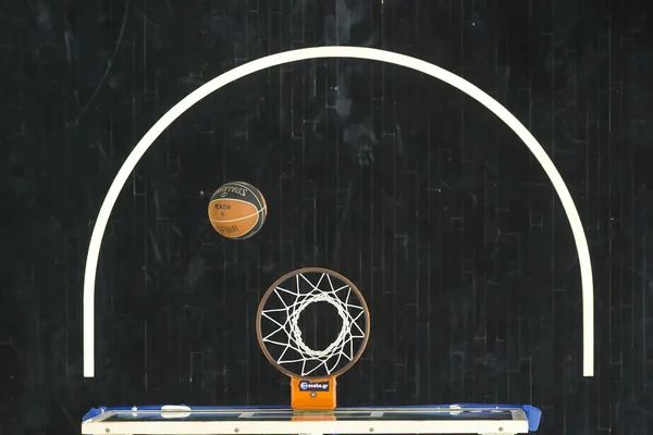 Grecki Basket ligi gry Paok vs Olympiakos — Zdjęcie stockowe