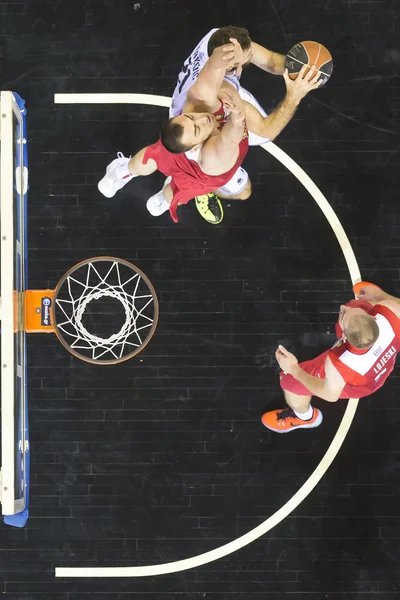 Greek Basket League game Paok vs Olympiakos — Stock Photo, Image