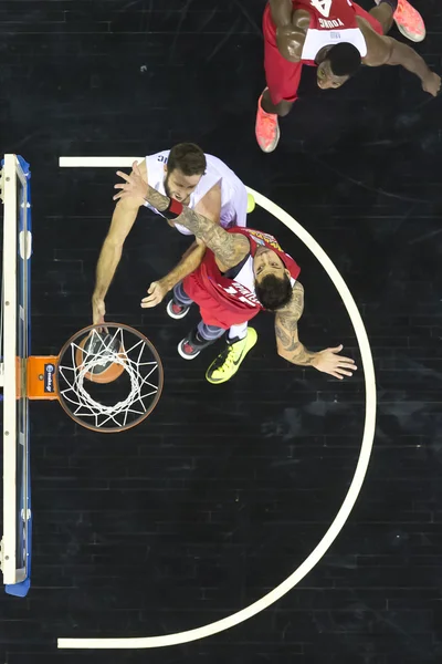 Greek Basket League game Paok vs Olympiakos — Stock Photo, Image