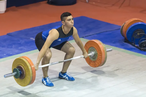 Campeonato Grego de Halterofilismo — Fotografia de Stock