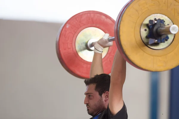 Campionato greco di sollevamento pesi — Foto Stock