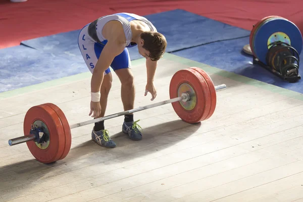 Campeonato Grego de Halterofilismo — Fotografia de Stock