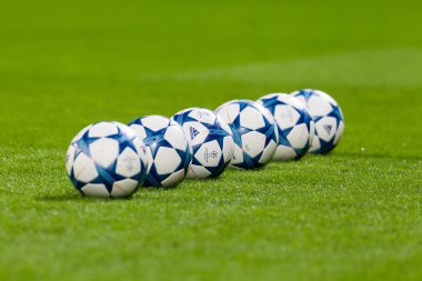 Şampiyonlar Ligi futbol topları maç daha önce