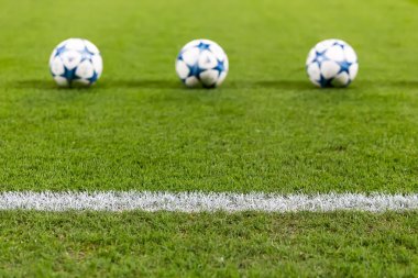 Şampiyonlar Ligi futbol topları maç daha önce