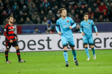 Ivan Rakitic Bayer arasında Uefa Şampiyonlar Ligi Oyun sırasında