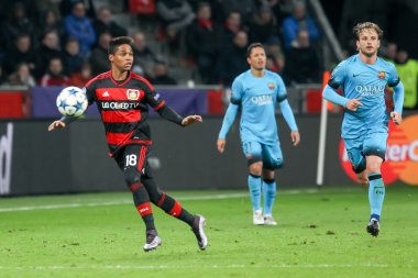 Wendell Bayer 04 L arasında Uefa Şampiyonlar Ligi Oyun sırasında