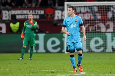Thomas Vermaelen B arasında Uefa Şampiyonlar Ligi Oyun sırasında