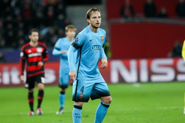 Ivan Rakitic Bayer arasında Uefa Şampiyonlar Ligi Oyun sırasında