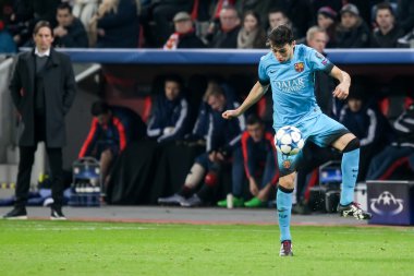 Münir El Haddadi B arasında Uefa Şampiyonlar Ligi Oyun sırasında