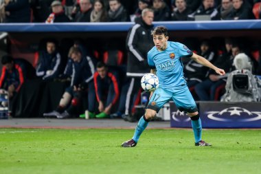 Münir El Haddadi B arasında Uefa Şampiyonlar Ligi Oyun sırasında