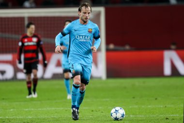Ivan Rakitic Bayer arasında Uefa Şampiyonlar Ligi Oyun sırasında