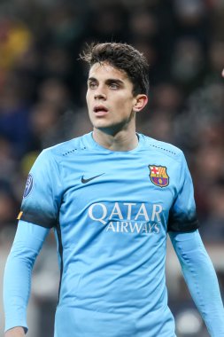 Marc Bartra during the UEFA Champions League game between Bayer 