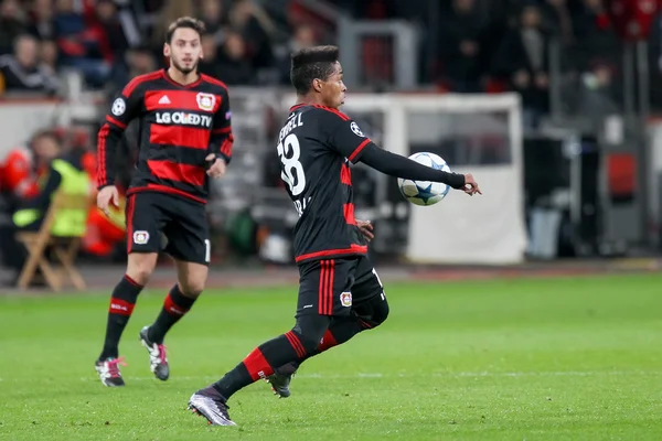 Wendell během zápasu Ligy mistrů mezi Bayer 04 L — Stock fotografie