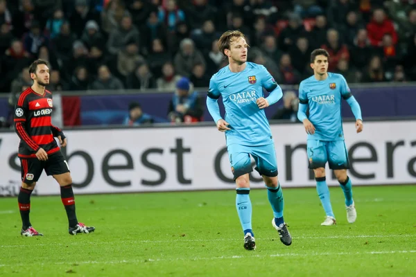 Ivan Rakitic durante el partido de la UEFA Champions League entre Bayer —  Fotos de Stock