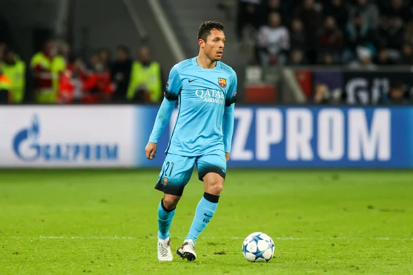 Adriano Correia under Uefa Champions League matchen mellan Ba — Stockfoto