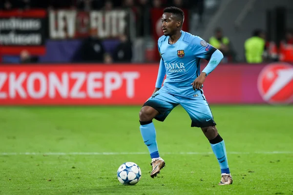 Wilfrid Kaptoum durante el partido de la UEFA Champions League entre Ba — Foto de Stock