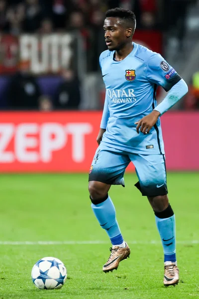 Wilfrid Kaptoum under Uefa Champions League matchen mellan Ba — Stockfoto