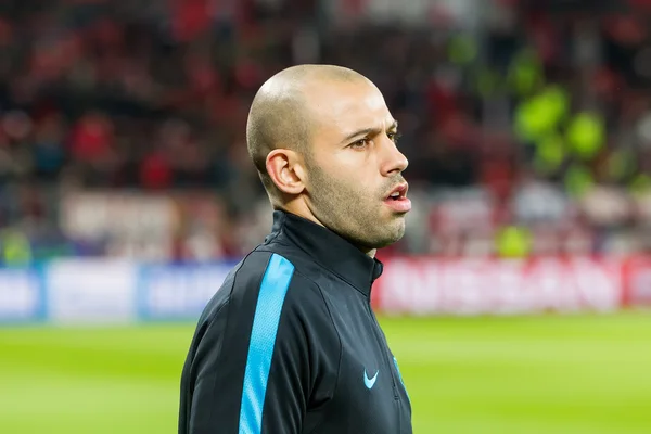 Bayer 04 Leverkusen vs Barcelona Champions League - Stock-foto