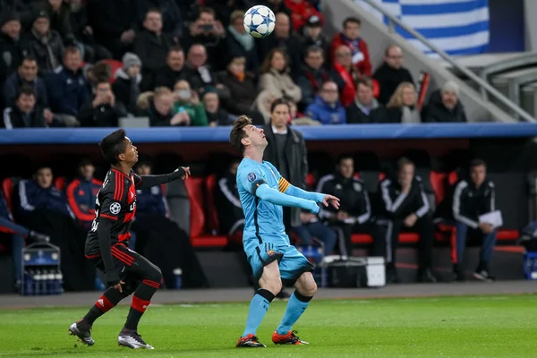 Bayer 04 Leverkusen vs Barcelona Ligu mistrů — Stock fotografie