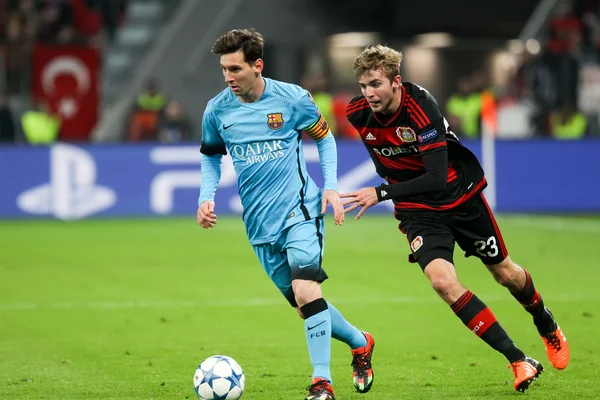 Bayer 04 Leverkusen vs Barcelona Champions League —  Fotos de Stock