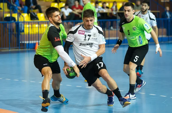 Campeonato Grego de Handebol PAOK vs Diomidis — Fotografia de Stock