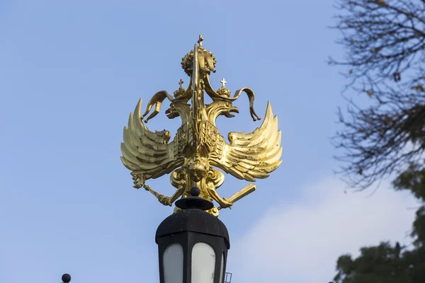 Vista das estátuas e monumentos de Krasnodar, Rússia . — Fotografia de Stock