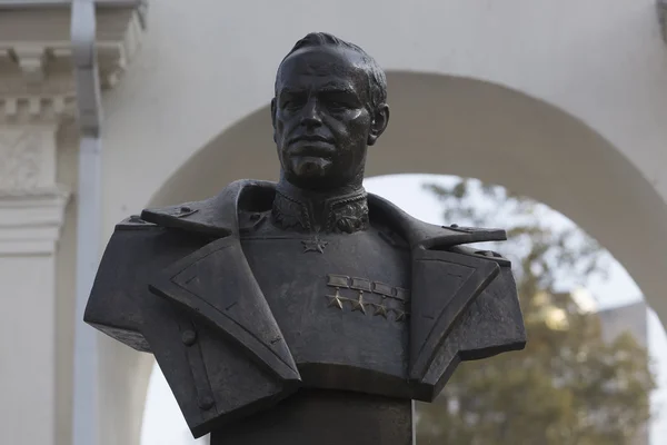 Veduta delle statue e monumenti di Krasnodar, Russia . — Foto Stock