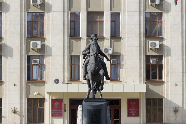 Widok z rzeźb i pomników z Krasnodar, Federacja Rosyjska. — Zdjęcie stockowe